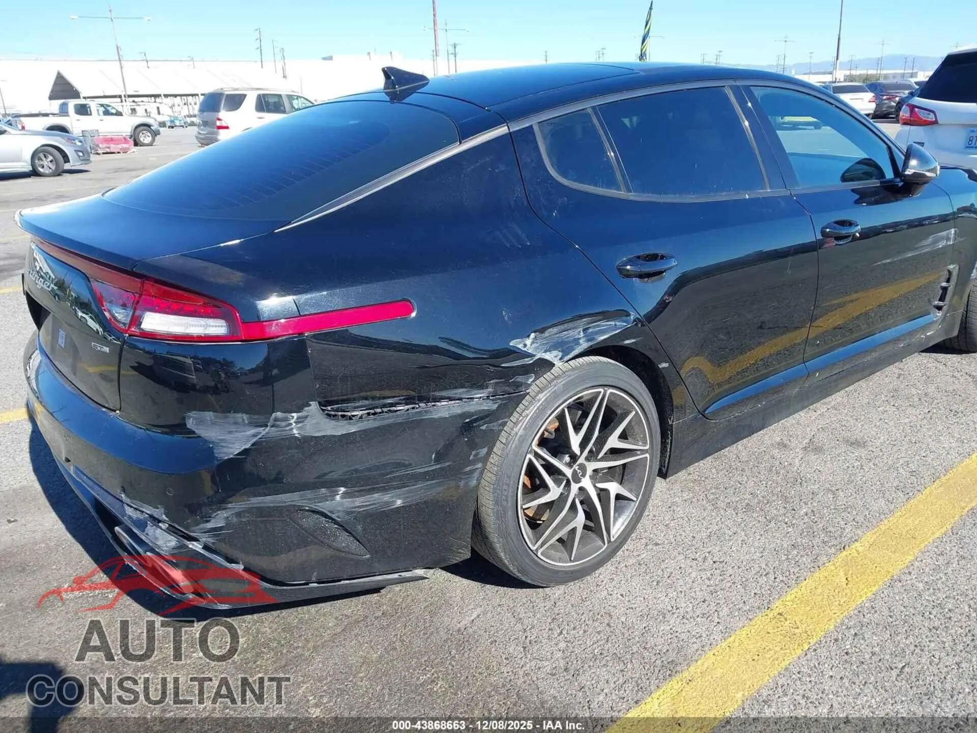 2023 KIA STINGER Damaged VIN KNAE35LD0P6123486 – photo 18
