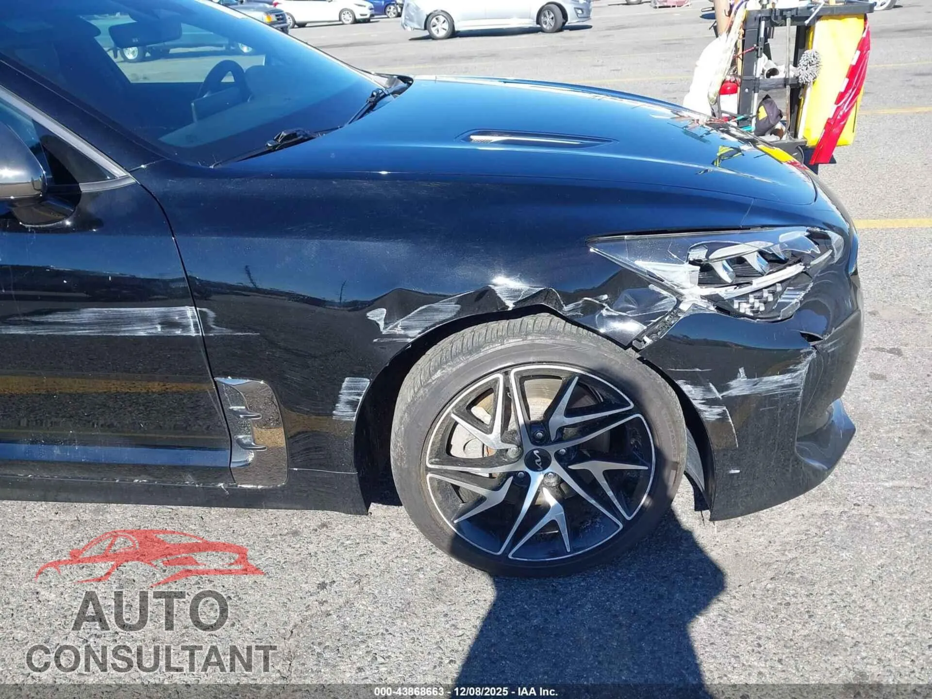 2023 KIA STINGER Damaged VIN KNAE35LD0P6123486 – photo 19