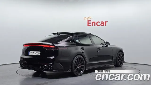 2021 Kia Stinger Meister 3.3 GT AWD Masters Turbo Package Sold VIN KNAE551CDMS103624 – engine bay