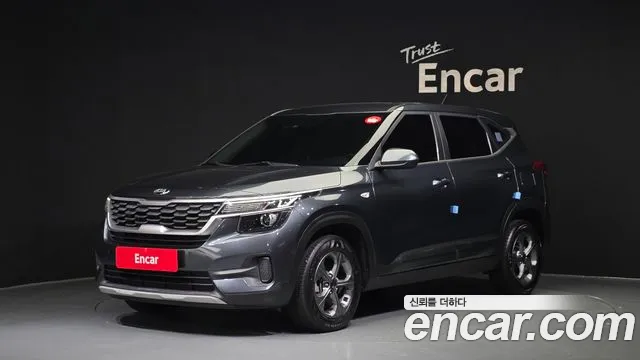 2020 Kia Seltos Gasoline 1.6 Turbo 2wd Sold VIN KNAEP812GLK028751 – front exterior