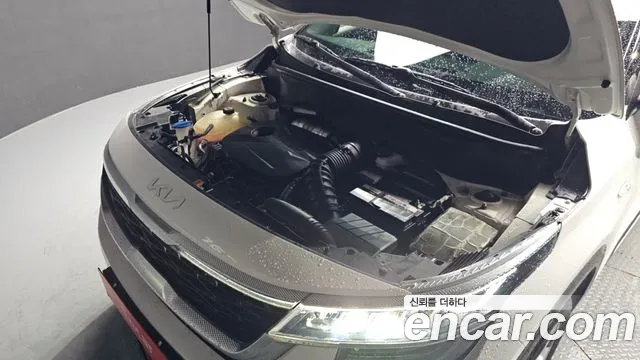 2023 Kia Seltos Gasoline 1.6 Turbo 2WD Sold VIN KNAEP812GPK326515 – engine bay