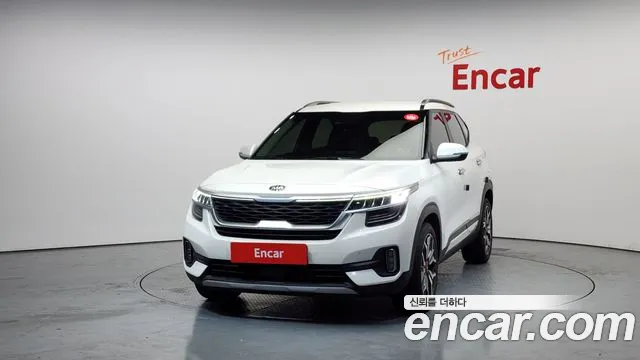 2020 Kia Seltos Gasoline 1.6 Turbo 2WD Sold VIN KNAER812GLK001165 – side profile