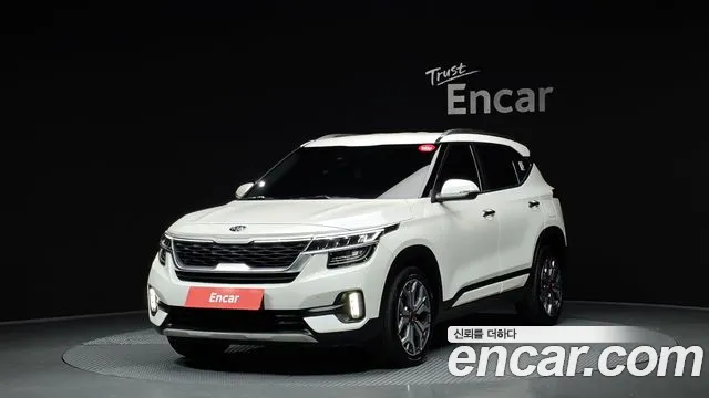 2020 Kia Seltos Gasoline 1.6 Turbo 2wd Sold VIN KNAER812GLK038108 – front exterior