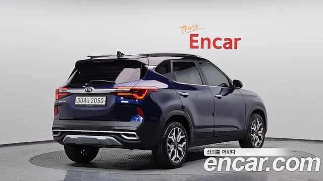 2020 Kia Seltos Gasoline 1.6 Turbo 2WD VIN KNAER812GLK040177