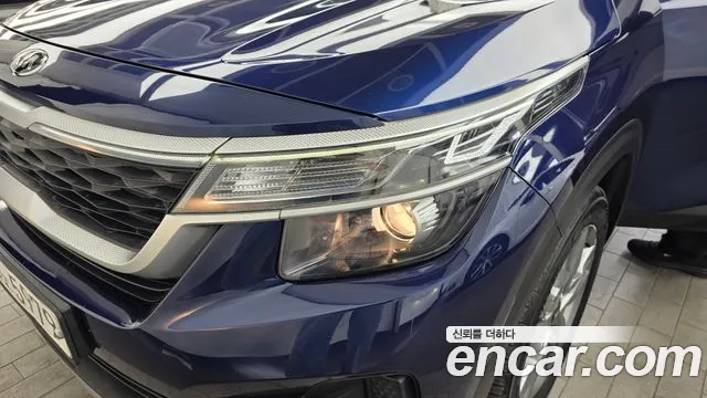 2020 Kia Seltos Gasoline 1.6 Turbo 2wd Sold VIN KNAER812GLK100910 – front exterior
