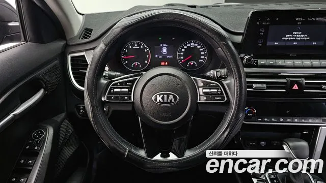 2021 Kia Seltos Gasoline 1.6 Turbo 2WD Sold VIN KNAER812GMK172869 – rear exterior