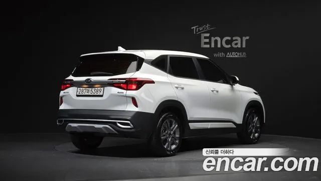2022 Kia Seltos Gasoline 1.6 Turbo 2WD VIN KNAER812GNK224717