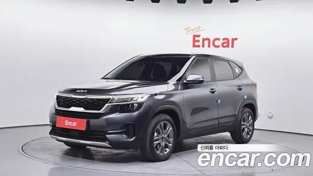 2023 Kia Seltos Gasoline 1.6 Turbo 2wd Sold VIN KNAER812GPK339282 – front exterior
