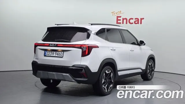 2023 Kia The New Seltos Gasoline 1.6 Turbo 2WD Sold VIN KNAER817BPK399500 – engine bay