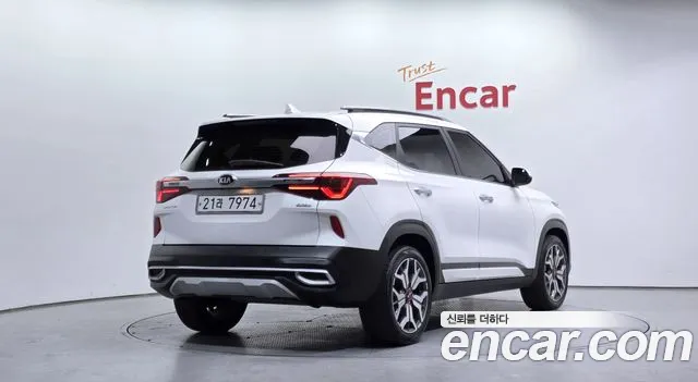 2020 Kia Seltos Gasoline 1.6 Turbo 2wd Sold VIN KNAET812GLK005183 – front exterior