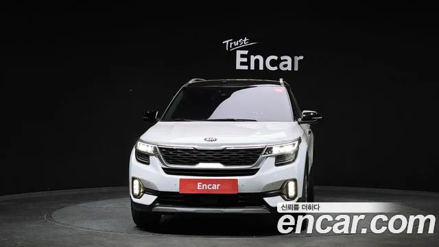 2020 Kia Seltos Gasoline 1.6 Turbo 2wd Sold VIN KNAET812GLK011143 – front exterior