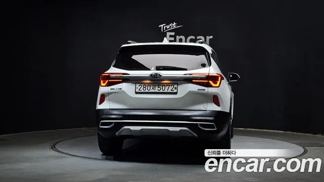 2020 Kia Seltos Gasoline 1.6 Turbo 2wd Sold VIN KNAET812GLK039056 – front exterior