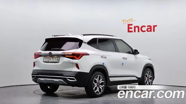 2020 Kia Seltos Gasoline 1.6 Turbo 2wd Sold VIN KNAET812GLK041172 – front exterior
