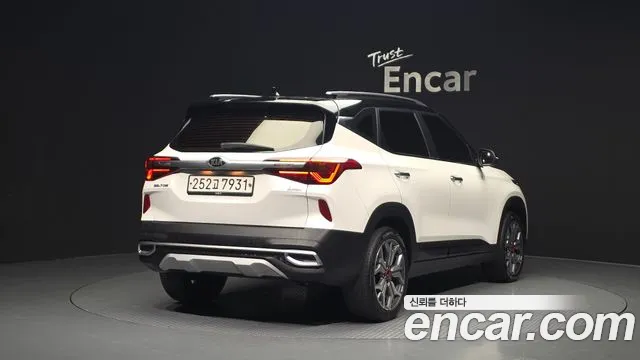 2020 Kia Seltos Gasoline 1.6 Turbo 2wd Sold VIN KNAET812GLK043311 – front exterior