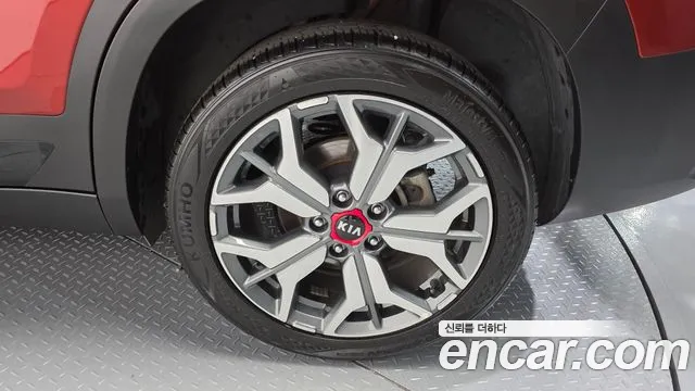 2020 Kia Seltos Gasoline 1.6 Turbo 2wd Sold VIN KNAET812GLK053498 – front exterior
