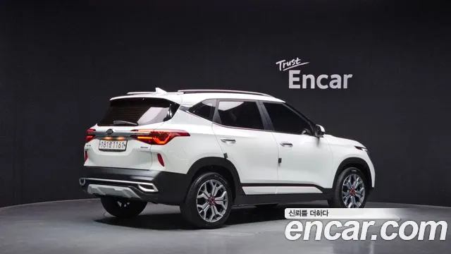 2020 Kia Seltos Gasoline 1.6 Turbo 2WD Sold VIN KNAET812GLK087119 – engine bay