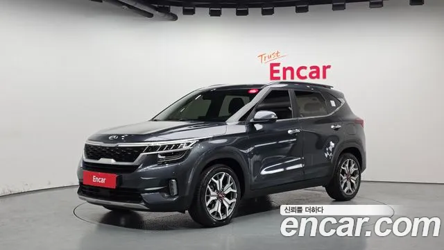 2020 Kia Seltos Gasoline 1.6 Turbo 2WD Sold VIN KNAET812GLK091955 – rear exterior 2020 Kia Seltos Gasoline 1.6 Turbo 2WD Sold VIN KNAET812GLK091955 – rear exterior