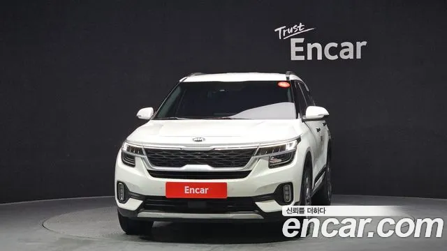 2020 Kia Seltos Gasoline 1.6 Turbo 2wd Sold VIN KNAET812GLK105124 – front exterior