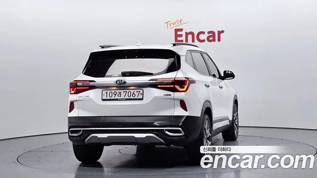 2020 Kia Seltos Gasoline 1.6 Turbo 2WD Sold VIN KNAET812GLK106409 – side profile