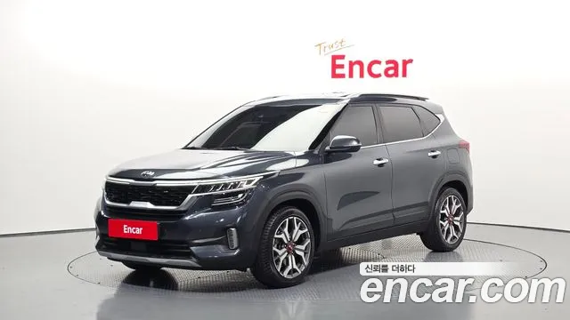 2021 Kia Seltos Gasoline 1.6 Turbo 2WD VIN KNAET812GMK153889