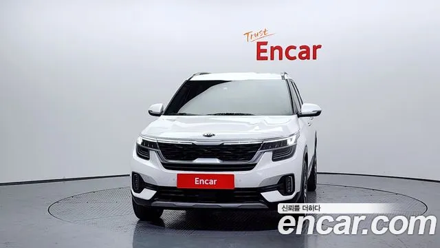 2022 Kia Seltos Gasoline 1.6 Turbo 2WD Sold VIN KNAET812GNK193319 – side profile
