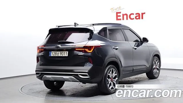 2022 Kia Seltos Gasoline 1.6 Turbo 2WD Sold VIN KNAET812GNK231141 – rear exterior