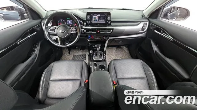 2022 Kia Seltos Gasoline 1.6 Turbo 2WD Sold VIN KNAET812GNK231141 – engine bay