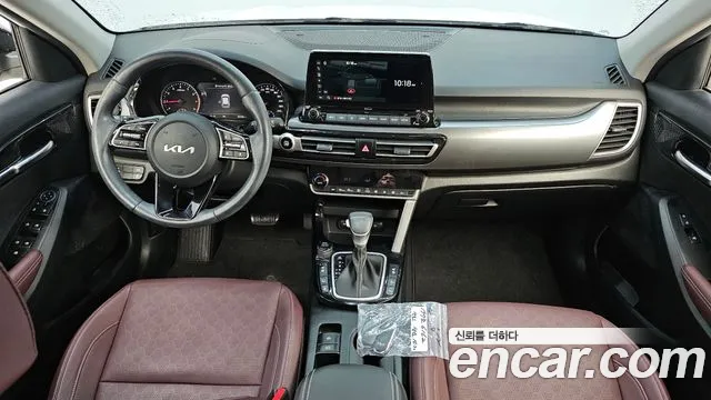 2023 Kia Seltos Gasoline 1.6 Turbo 2wd Sold VIN KNAET812GPK320090 – front exterior