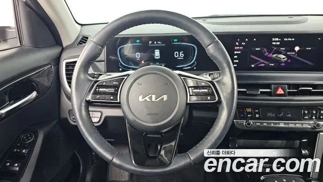 2024 Kia The New Seltos Gasoline 1.6 Turbo 2WD Sold VIN KNAET817BRK575292 – side profile