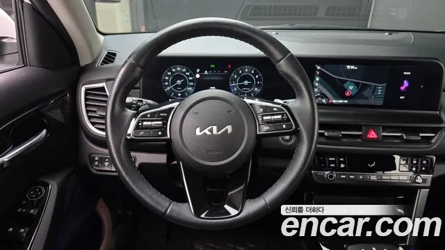 2024 Kia The New Seltos Gasoline 1.6 Turbo 2WD Sold VIN KNAET817BRK624544 – engine bay