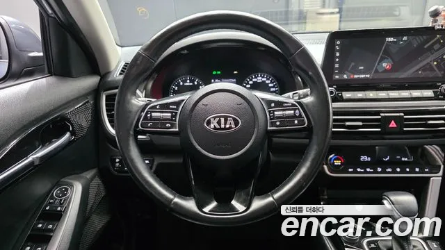 2020 Kia Seltos Gasoline 1.6 Turbo 4wd Sold VIN KNAEV812HLK031790 – front exterior
