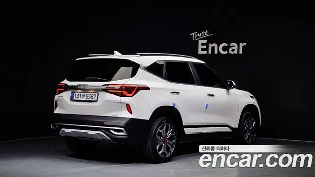 2023 Kia Seltos Gasoline 1.6 Turbo 4wd Sold VIN KNAEV812HPK331312 – front exterior