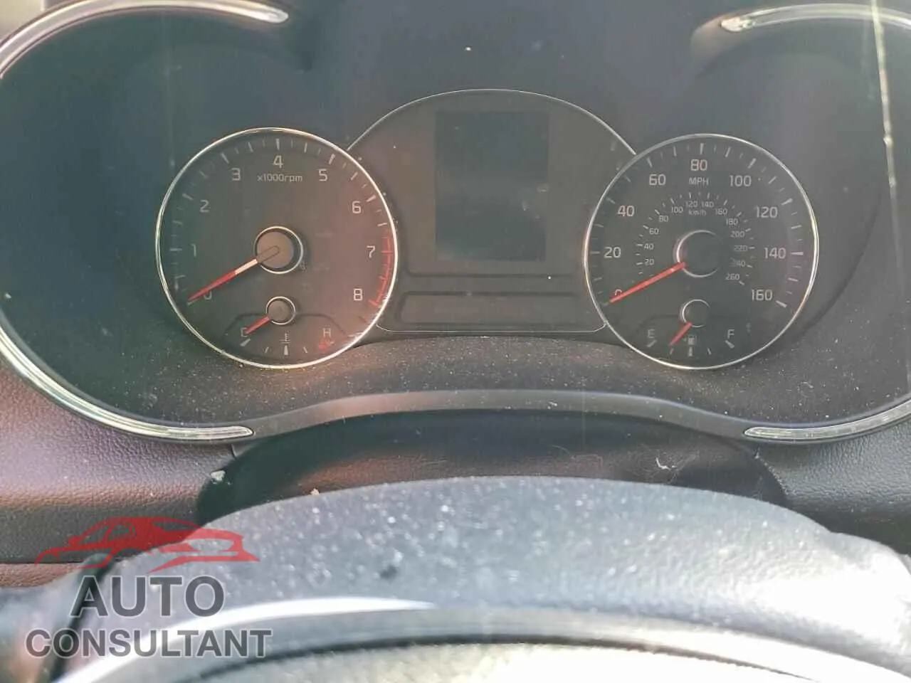 2016 KIA FORTE Damaged VIN KNAFK4A6XG5544059 – trunk area