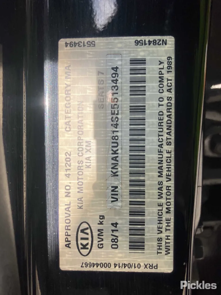 2014 Kia Sorento Damaged VIN KNAKU814SE5513494 – photo 30