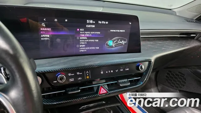 2022 Kia K8 3.5 LPG 2WD Sold VIN KNAM641FBNA006153 – dashboard