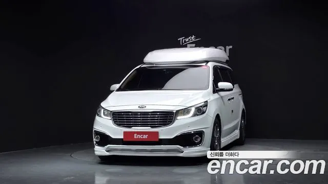 2018 Kia All New Carnival Gasoline 9-Seater Hi-Limousine Sold VIN KNAME811BJS390177 – front exterior