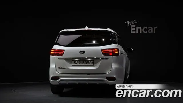 2019 Kia The New Carnival Gasoline 9-Seater Noblesse Special VIN KNAME811BKS450564