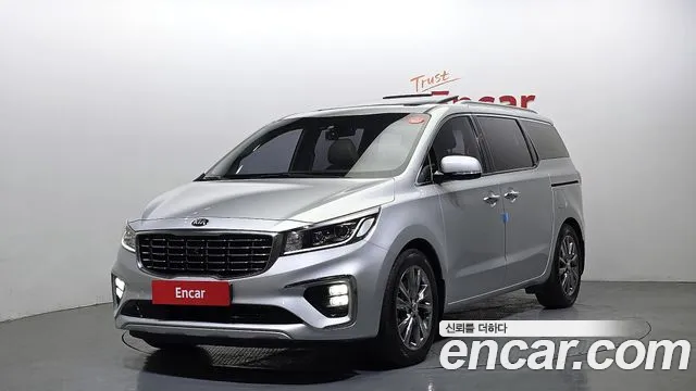 2019 Kia The New Carnival Gasoline 9-Seater Noblesse Special Sold VIN KNAME811BKS460074 – odometer reading