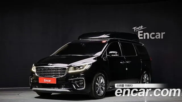 2019 Kia The New Carnival Gasoline 7-Seater Limousine Sold VIN KNAME811BKS475309 – front exterior