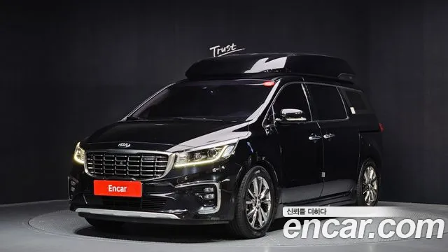 2019 Kia The New Carnival Gasoline 9-Seater Hi-Limousine Sold VIN KNAME811BKS477480 – front exterior