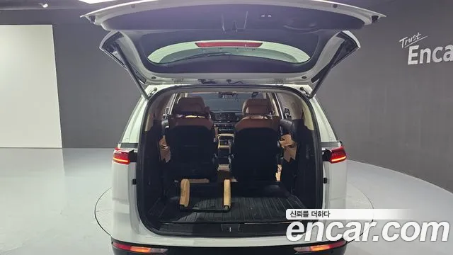2023 Kia Carnival 4Generation Gasoline 7-Seater Noblesse Sold VIN KNANC813BPS360553 – trunk area