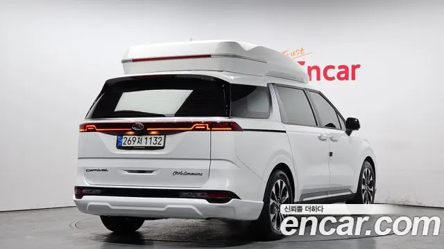 2021 Kia Carnival 4Generation Gasoline 9-seater Limousine(Special vehicle) VIN KNANE813BMS073935