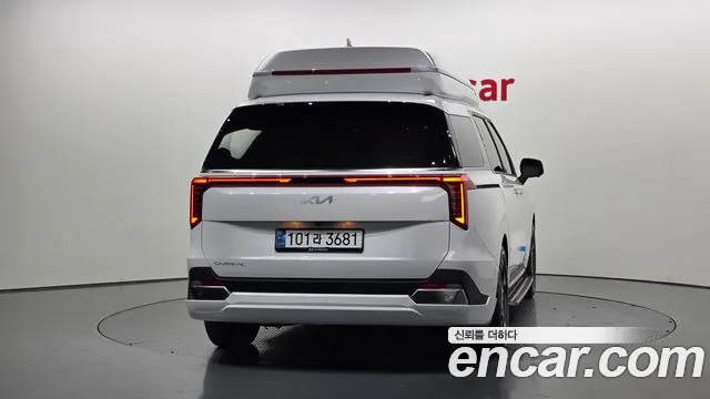 2025 Kia The New Carnival 4th Gen Gasoline 9-Seater Hi Limousine (7-seater Limousine(Special vehicle) Sold VIN KNANE813BSS496299 – odometer reading