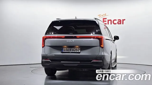2025 Kia The New Carnival 4th Gen Gasoline 7-Seater Gravity VIN KNANE813BSS511408