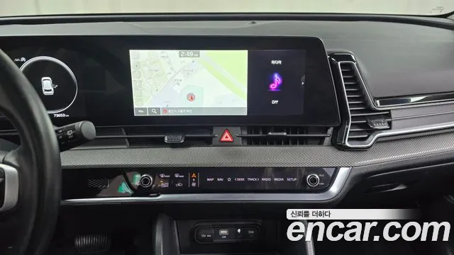 2022 Kia Sportage 5th Gen Gasoline 1.6 Turbo 2WD Sold VIN KNAPU81BGNK042323 – dashboard
