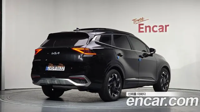 2022 Kia Sportage 5th Gen Gasoline 1.6 Turbo 2WD Sold VIN KNAPV81BGNK041074 – trunk area
