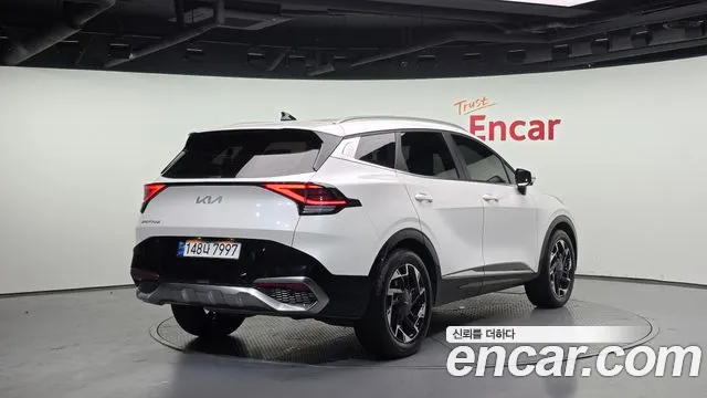 2023 Kia Sportage 5th Gen Gasoline 1.6 Turbo 2WD Sold VIN KNAPV81BGPK187906 – side profile
