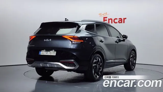2023 Kia Sportage 5th Gen Gasoline 1.6 Turbo 2WD Sold VIN KNAPY81BGPK136015 – side profile