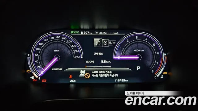 2019 Kia The K9 3.3 T-GDI Sold VIN KNAS6416BKS014129 – odometer reading