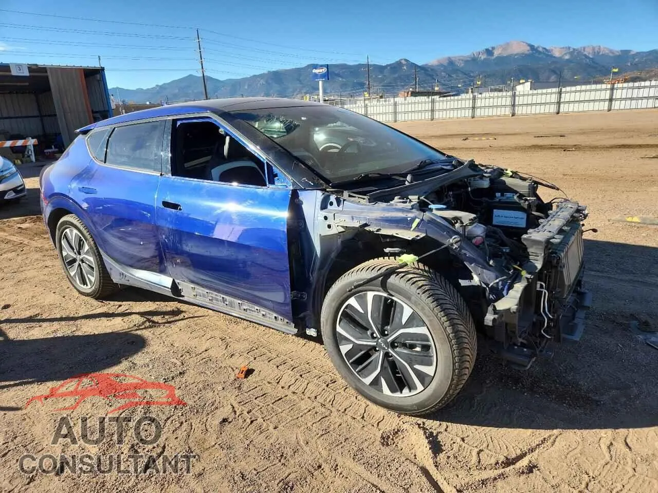 2022 KIA EV6 GT LIN Damaged VIN KNDC44LA1N5026565 – dashboard